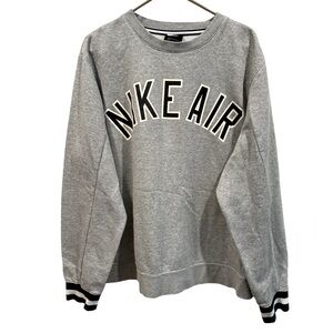NIKE Men's Nike Air Colorblock Fleece Pullover‎ Sweatshirt Size L